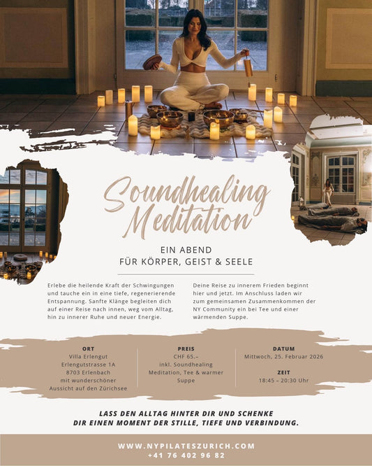 Soundhealing Meditation am Zürichsee
